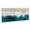 Stupell Industries Foamy Beach Coast Deep Ocean Canvas Wall Art